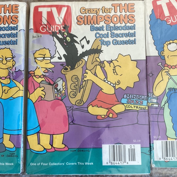 TV Guide The Simpsons Collector’s Covers - Picture 7 of 12